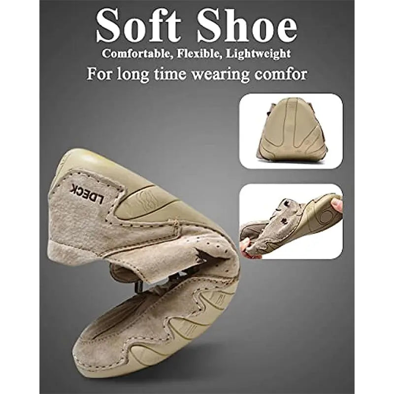 Women's Casual Sneakers Comfortable Suede Leather Breathable Walking Shoes 1
