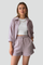 Women’s Casual Two-Piece Set with Button Shirt and Drawstring Shorts 0