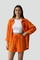 Women’s Casual Two-Piece Set with Button Shirt and Drawstring Shorts 8