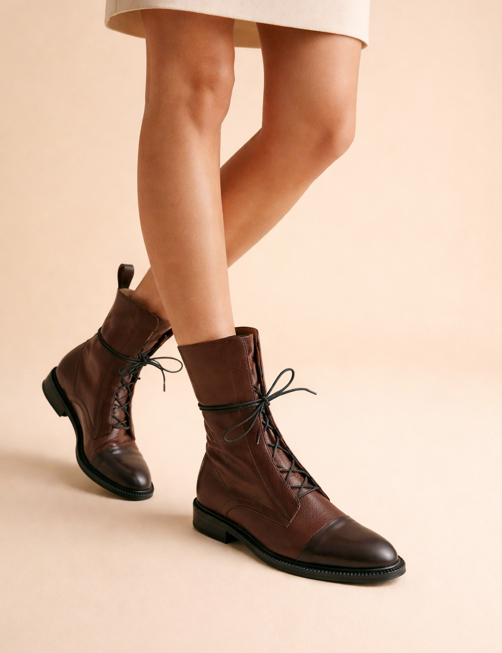 Women's Classic Ankle Boots Comfortable Leather 6