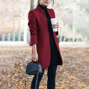 Women’s Classic Tailored Lapel Winter Coat for Timeless Elegance 3