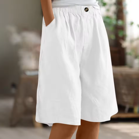 Women's Comfort Shorts - Flattering Fit, Relaxed Cut, All-Day Wear, Versatile Summer Style 11