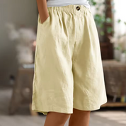 Women's Comfort Shorts - Flattering Fit, Relaxed Cut, All-Day Wear, Versatile Summer Style 2