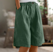 Women's Comfort Shorts - Flattering Fit, Relaxed Cut, All-Day Wear, Versatile Summer Style 8