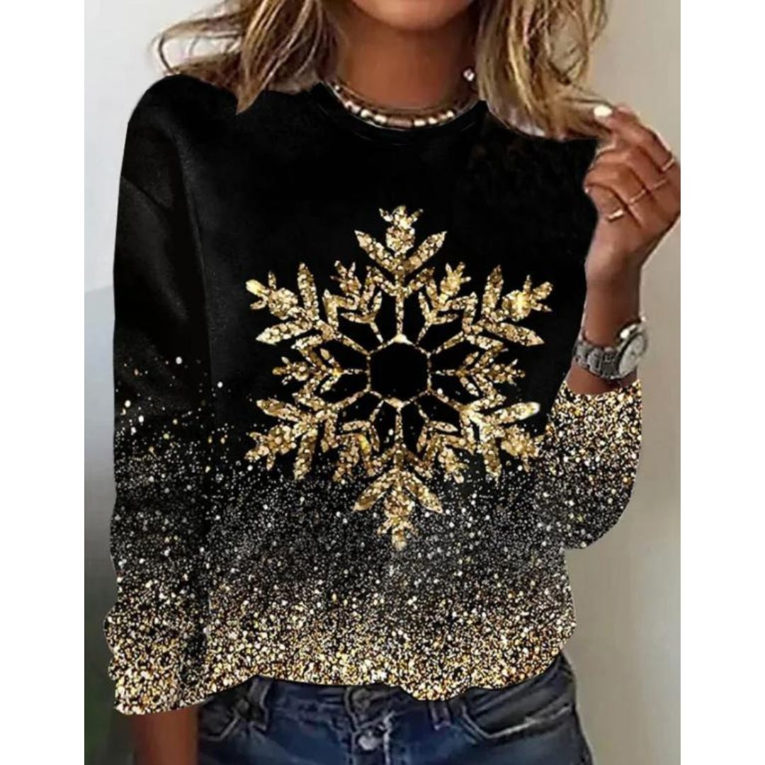 Women's Comfortable Christmas Sweater Classic Knit 0