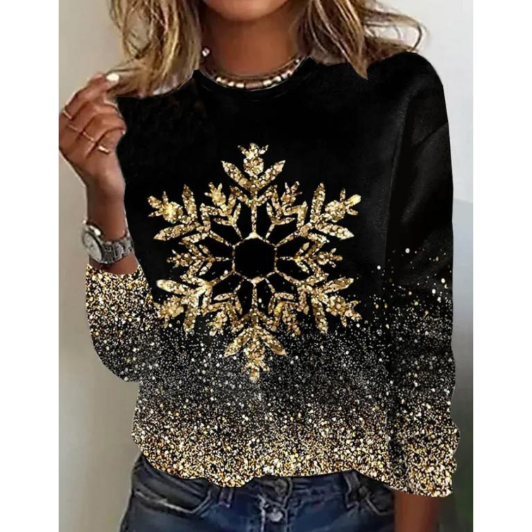 Women's Comfortable Christmas Sweater Classic Knit 1