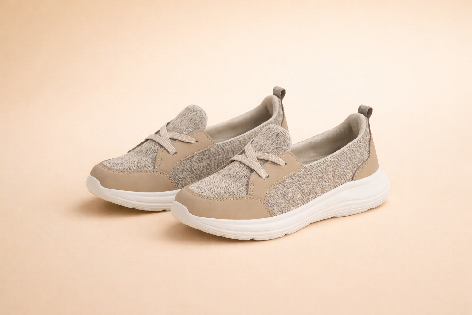 Women's Comfortable Slip-On Casual Sneakers Versatile Synthetic 2