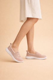 Women's Comfortable Slip-On Casual Sneakers Versatile Synthetic 0