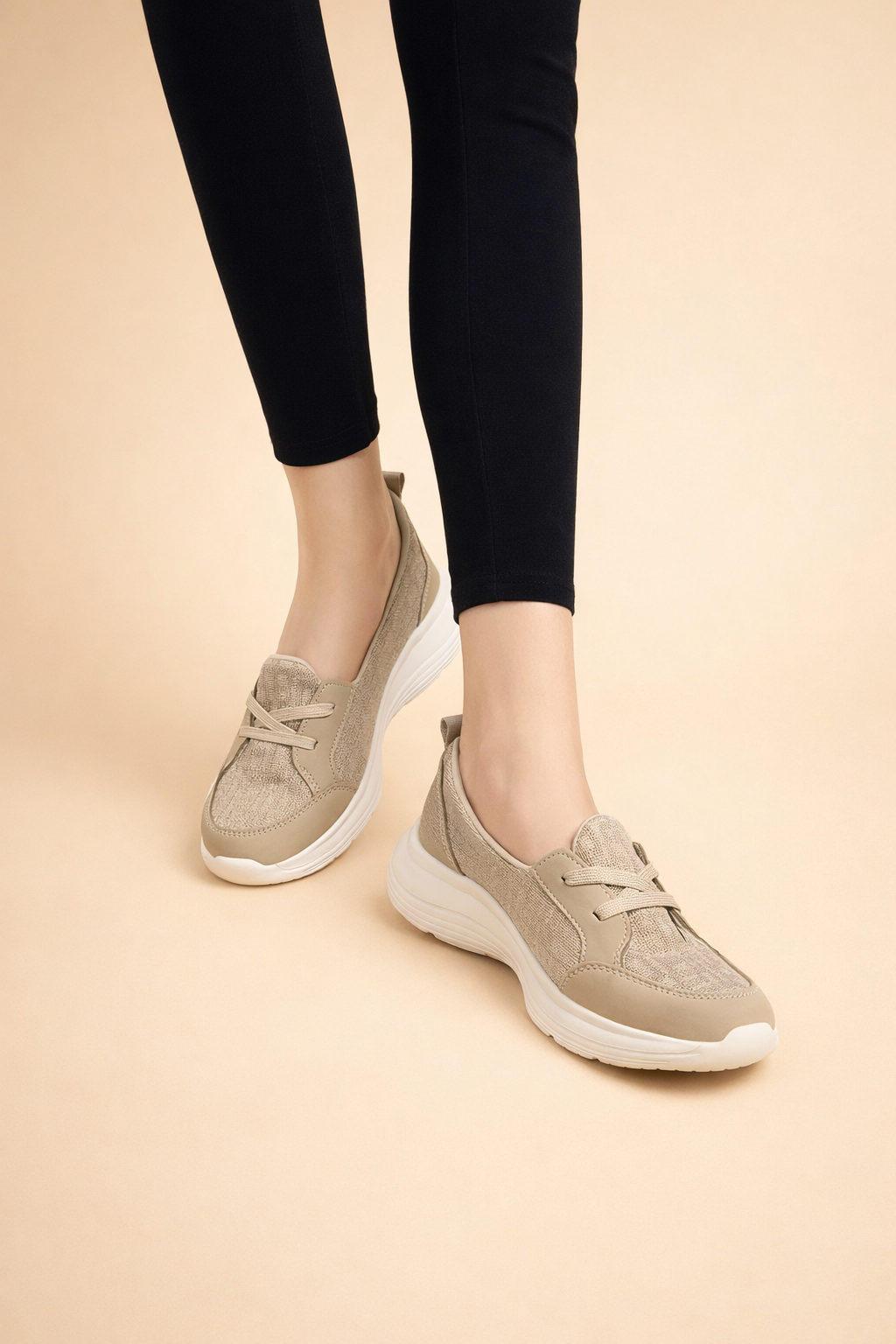 Women's Comfortable Slip-On Casual Sneakers Versatile Synthetic 6