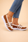 Women's Comfortable Slip-On Sneakers Breathable Knit Rubber 2