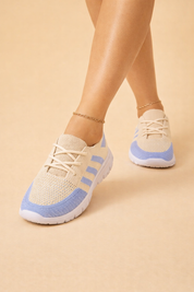 Women's Comfortable Slip-On Sneakers Breathable Knit Rubber 3