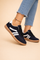 Women's Comfortable Slip-On Sneakers Trendy Design Synthetic 0