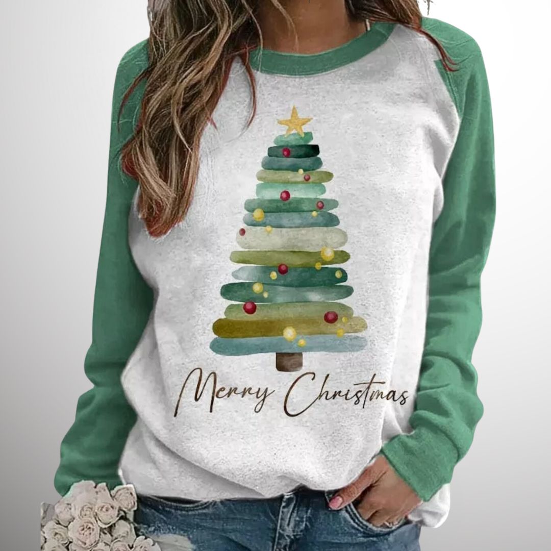 Women's Cozy Christmas Sweater Elegant Knit 0