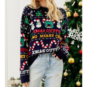 Women's Cozy Christmas Sweater Festive Knit 1