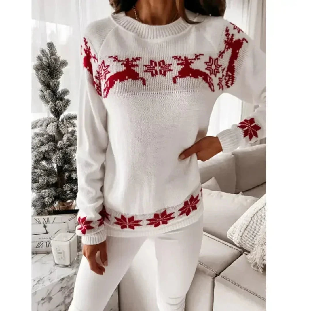 Women's Cozy Christmas Sweater Festive Knit 2