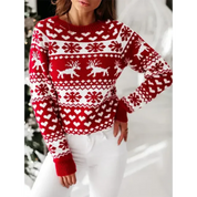 Women's Cozy Christmas Sweater Warm Knit Comfort 0