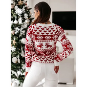 Women's Cozy Christmas Sweater Warm Knit Comfort 2