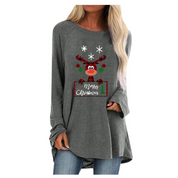 Women's Cozy Long Sweater Festive Knit 3
