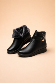 Joan| Women’s Cozy Water-Resistant Snow Boots with Plush Warm Lining