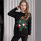 Women's Festive Christmas Sweater Cozy Warm Fabric 1