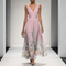 Women's Floral Maxi Dress - Elegant Summer Dress for Weddings and Special Occasions 4