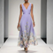 Women's Floral Maxi Dress - Elegant Summer Dress for Weddings and Special Occasions 5