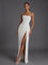 Women's Formal Maxi Dress - Strapless Corset Ruched Design for Cocktail Parties and Weddings 6