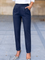 Women's High Waist Tapered Work Pants with Pleats, Pockets & Sophisticated Style for Office and Casual Wear 7