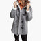 Women's Hooded Fleece-Lined Jacket with Toggle Closure - Stylish Women's Jacket for Cold Weather and Casual Outings 4