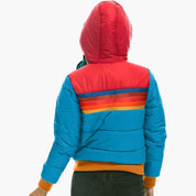 Women's Hooded Quilted Jacket with Zipper - Stylish and Functional Outerwear 2