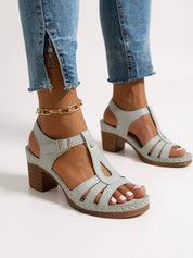 Women's Lift Block Sandals - Elegant and Comfortable Footwear for All-Day Wear 3