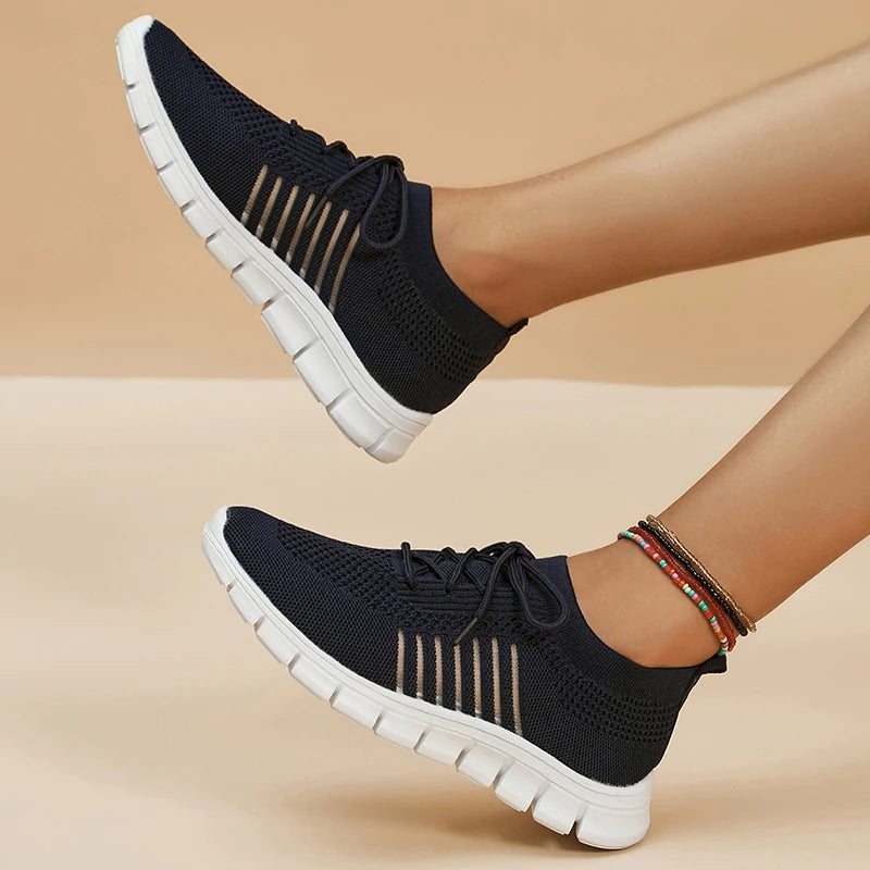 Women's Lightweight Athletic Sneakers Breathable Comfort Rubber 5
