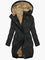 Women's Long Quilted Hooded Winter Coat - Stylish Winter Coats for Cold Weather 1