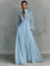 Women's Maxi Dress - Elegant Stand-Up Collar Summer Dress for Formal and Casual Occasions 2