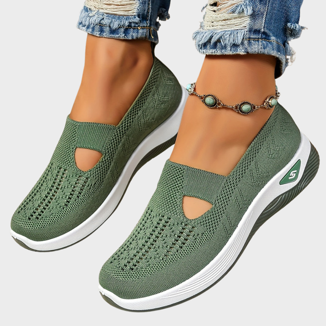 Women's Orthopaedic Slip-On Shoes for All-Day Comfort and Support - Lightweight and Breathable Design 1