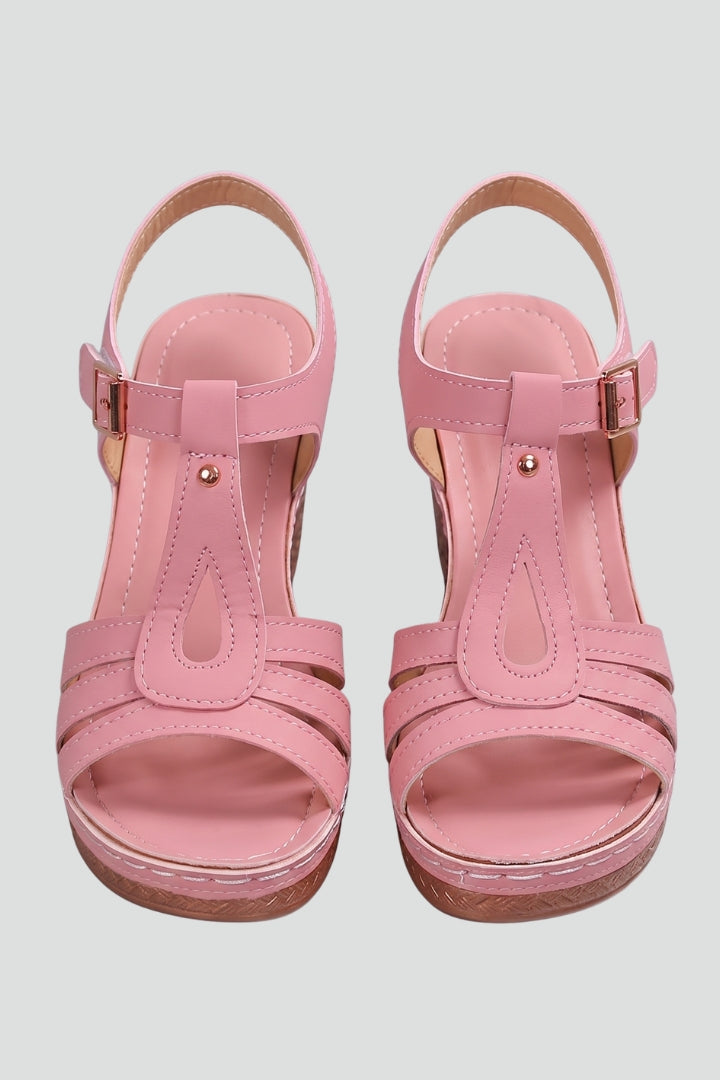 Women's Orthopedic Block Heel Sandals with Arch Support and Cushioned Insole 1