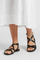 Women’s Orthopedic Flat Sandals with Arch Support and Criss-Cross Straps 0