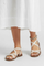 Women’s Orthopedic Flat Sandals with Arch Support and Criss-Cross Straps 3