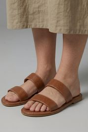 Women's Orthopedic Leather Sandals with Arch Support and Open Toe Design 5