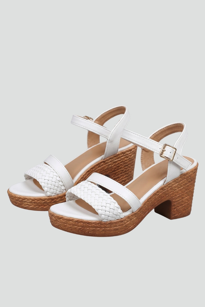Women's Orthopedic Platform Sandals with Arch Support and Adjustable Ankle Strap 1