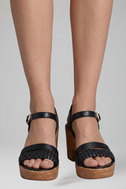 Women's Orthopedic Platform Sandals with Arch Support and Adjustable Ankle Strap 6