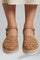 Women's Orthopedic Platform Sandals with Arch Support and Adjustable Woven Upper 2