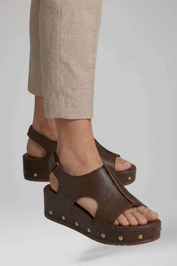 Women's Orthopedic Platform Sandals with Arch Support and Cushioned Footbed 3