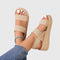 Women's Orthopedic Platform Sandals with Arch Support and Wide Straps for Summer Comfort 3