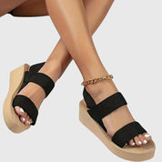 Women's Orthopedic Platform Sandals with Arch Support and Wide Straps for Summer Comfort 5