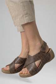 Women's Orthopedic Platform Wedge Sandals with Arch Support and Cushioned Insole 4