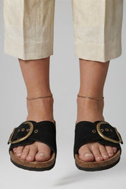 Women's Orthopedic Sandals with Adjustable Buckle and Arch Support Textured Sole 5