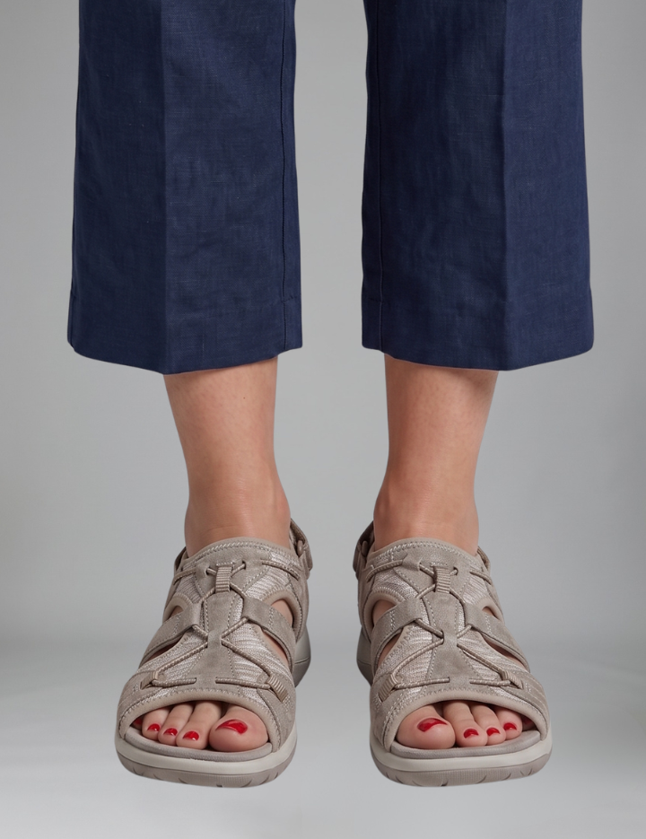 Women's Orthopedic Sandals with Adjustable Heel Strap and Arch Support for Summer Comfort 7
