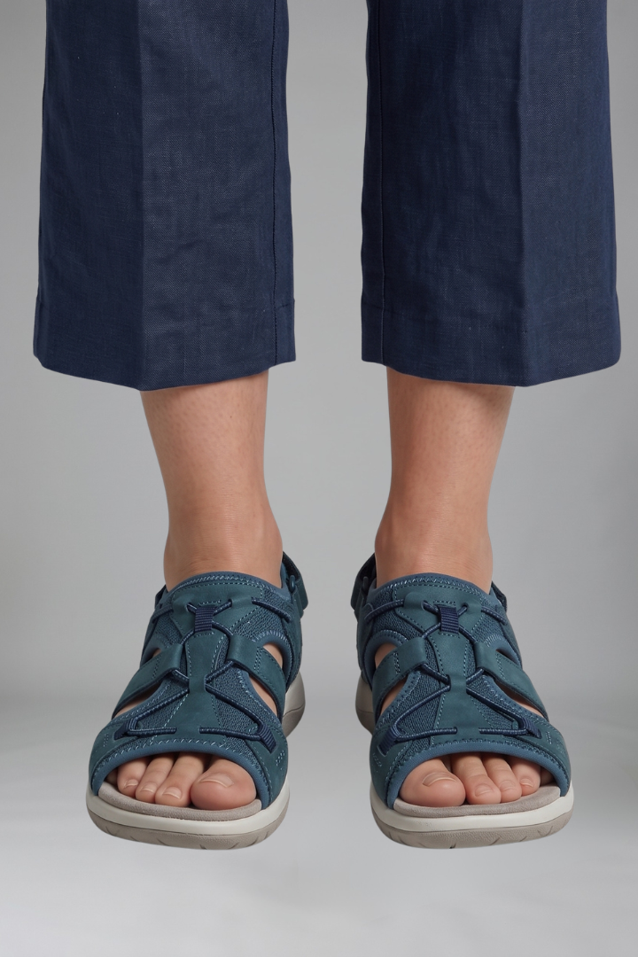 Women's Orthopedic Sandals with Adjustable Heel Strap and Arch Support for Summer Comfort 9