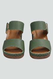 Women's Orthopedic Sandals with Adjustable Straps and Arch Support Block Heel 1